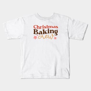 Christmas Baking Crew Kids T-Shirt